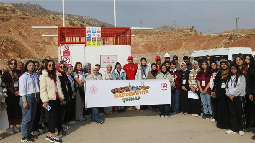 Enerji ve Tabii Kaynaklar Bakanlığı Gabar\'da öğrencileri ağırladı