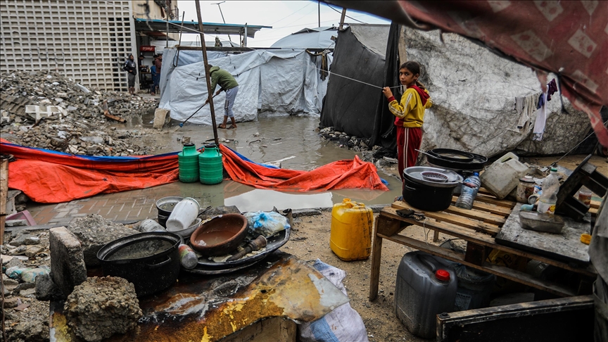 Moti i stuhishëm rëndon edhe më shumë gjendjen e të zhvendosurve në Gaza