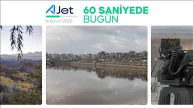 60 saniyede bugün (16 Kasım 2025)