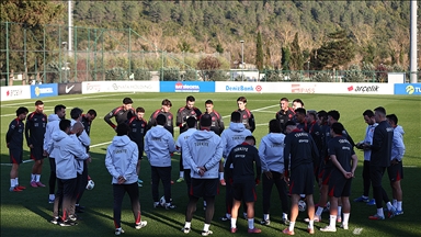 A Milli Futbol Takımı'nda İspanya maçı hazırlıkları başladı