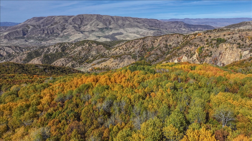 Li Qulpa Diyarbekirê rengên payîzê bi dronê hatin kişandin