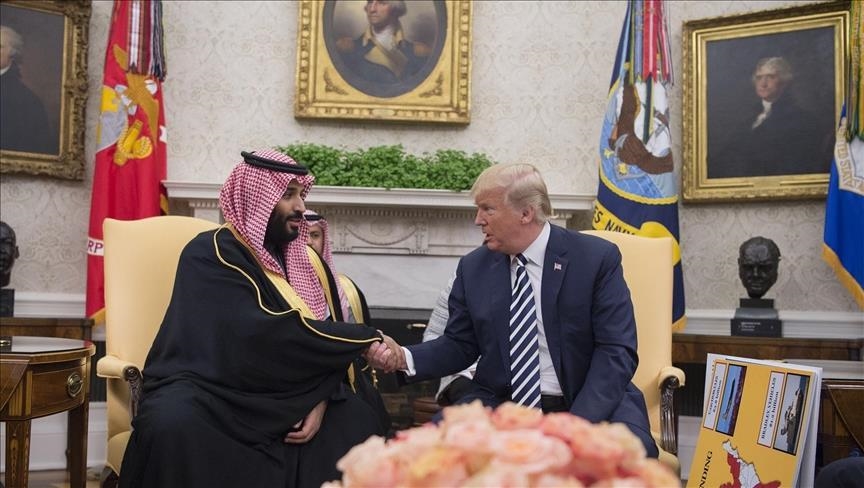 Saudi crown prince heads to US for talks with Trump