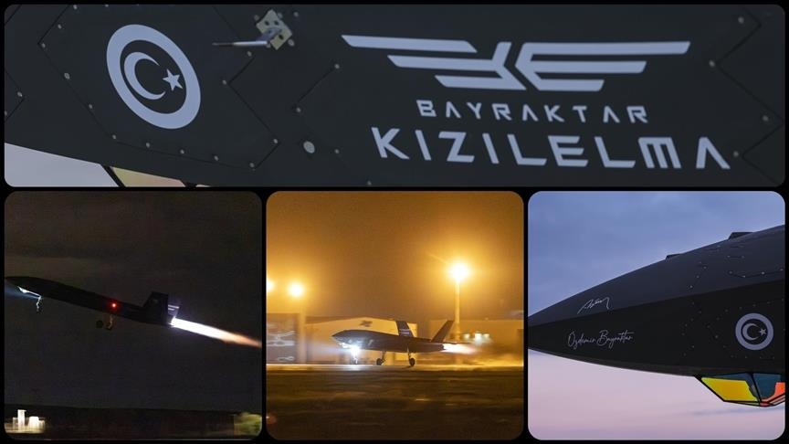 المسيرة التركية "قزل إلما" تحلق بنظام تصوير متقدم منخفض البصمة