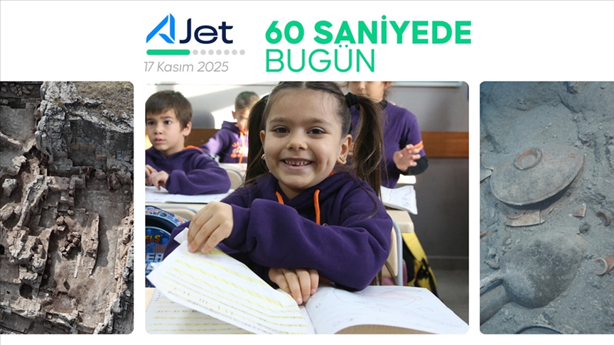 60 saniyede bugün (17 Kasım 2025)