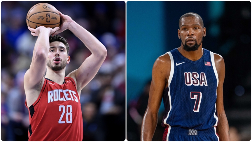 Alperen Şengün, Kevin Durant ile "yakaladıkları kimya"dan memnun
