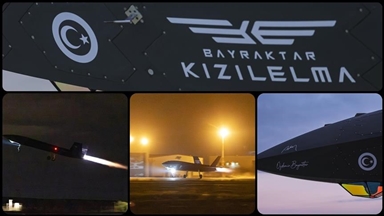 المسيرة التركية "قزل إلما" تحلق بنظام تصوير متقدم منخفض البصمة