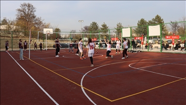 Спортски парк отворен на Меѓународниот балкански универзитет во Скопје