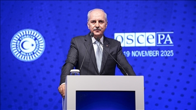TBMM Başkanı Kurtulmuş: Artık Filistin devletinin de AGİT PA bünyesinde olmasının vakti gelmiştir