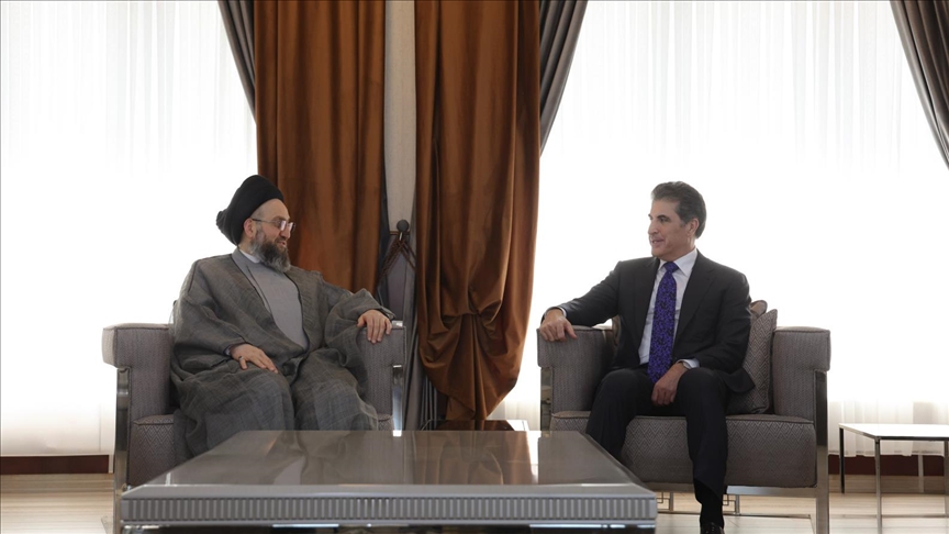 نێچیرڤان بارزانی و عەممار حەکیم قۆناغی دوای ھەڵبژاردنەکانی ئەنجوومەنی نوێنەرانی عێراقیان تاوتوێ کرد