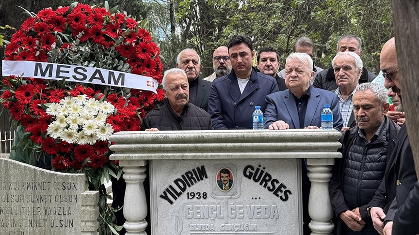Yıldırım Gürses vefatının 25. yılında kabri başında anıldı