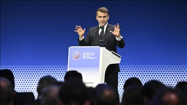 Macron says Europe must stop being 'client' of US, China in digital race