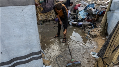 UN warns Gaza families 'cold and soaked' as winter rains worsen dire conditions