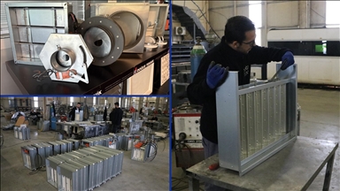 Tekirdağ'da üretilen havalandırma sistemi ekipmanları 20 ülkeye ihraç ediliyor