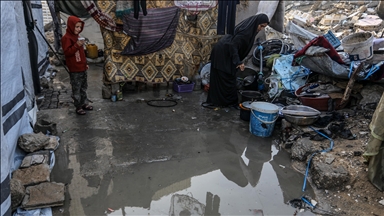 UN upozorava da su porodice u Gazi promrzle i poplavljene jer zimske kiše pogoršavaju teške uslove