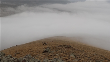 Çiyayên Arasê di bin mijê da man