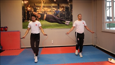 Dünya finallerine hazırlanan Savate Milli Takımı'nın Çankırı'daki kampı sürüyor