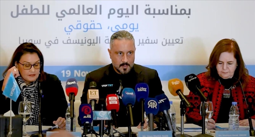 اليونيسف تعيّن قيس الشيخ نجيب سفيرًا لها في سوريا