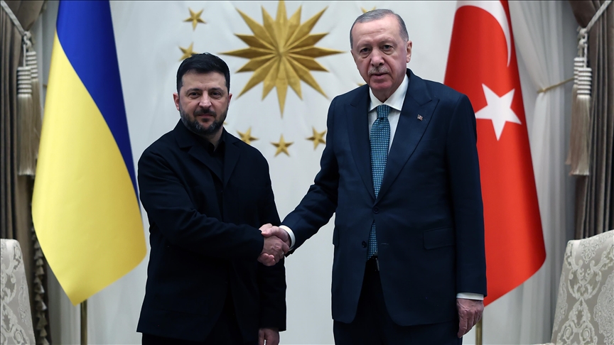Presidenti Erdogan pret në takim presidentin ukrainas  Zelenskyy