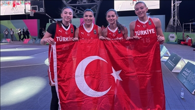 3x3 Kadın Milli Basketbol Takımı 6. İslami Dayanışma Oyunları'nda gümüş madalya aldı