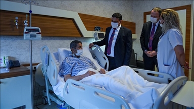 Tren hattındaki transferle organ nakline yetiştirilen hastadan makinistlere "hayat" teşekkürü