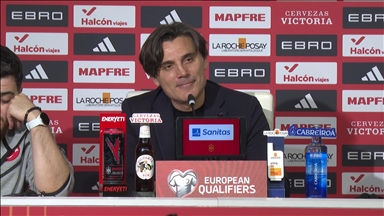 A Milli Futbol Takımı Teknik Direktörü Montella: Bu maç beni çok fazlasıyla gururlandırıyor