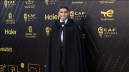 Afrika'da yılın futbolcusu ödülünü Achraf Hakimi kazandı