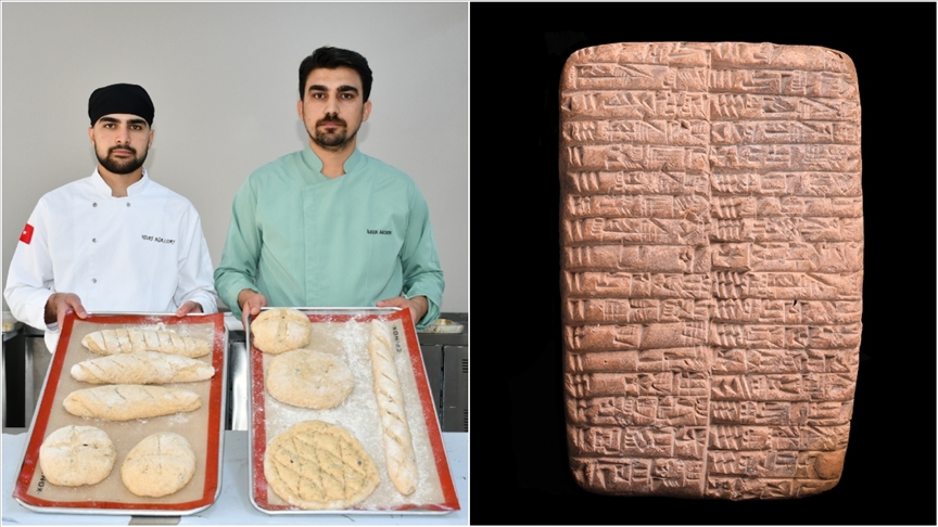 Akademisyenler yaklaşık 3 bin yıllık ballı arpa ekmeğinin tarifini uyguladı