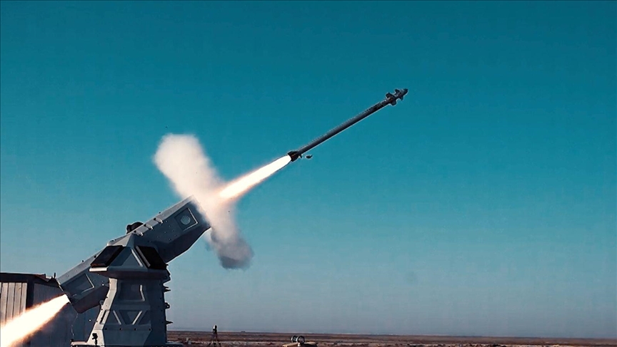 Turqi  Sistemi i Mbrojtjes Ajrore LEVENT  godet objektivin e tij të parë