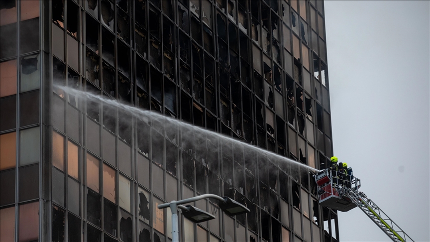 Младо лице приведено за пожарот во зградата на „Вјесник“ во Загреб