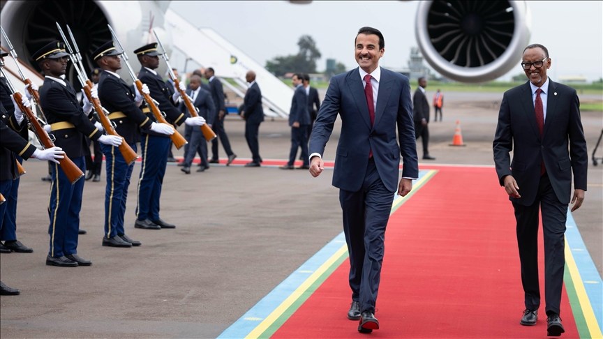 أمير قطر ورئيس رواندا يبحثان في كيغالي تعزيز العلاقات وقضايا مشتركة