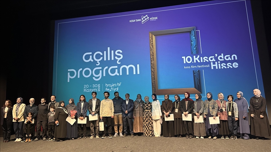 "10. Kısa'dan Hisse Kısa Film Festivali" başladı