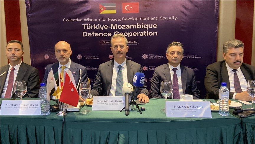Türk savunma sanayisi temsilcileri Mozambik medyasıyla bir araya geldi