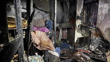 Diyarbakır'da yangın çıkan binada 8 kişi dumandan etkilendi