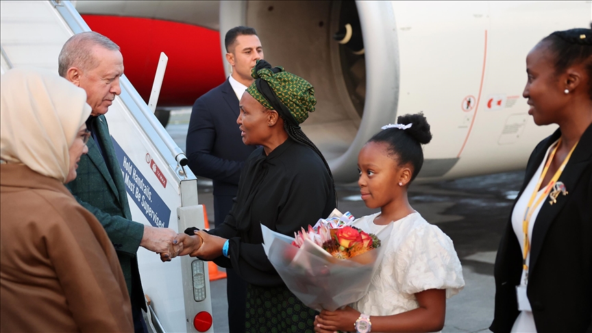 Turkish president arrives in Johannesburg to attend G20 leaders’ summit