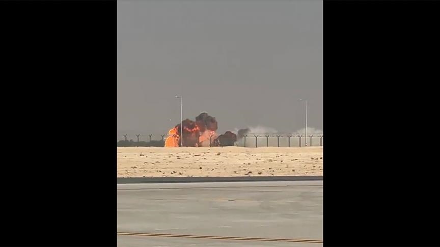 سقوط جنگنده هندی هنگام پرواز نمایشی در نمایشگاه هوایی دبی