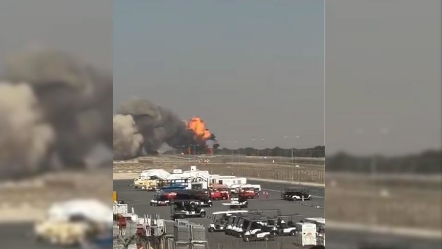 Самолет ВВС Индии разбился во время авиашоу в Дубае