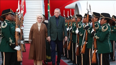 Sommet du G20 : Erdogan arrive à Johannesburg