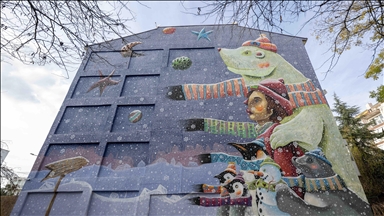 Ndërtesat me murale shumëngjyrëshe në Ankara i shtojnë bukuri magjepsëse kryeqytetit turk