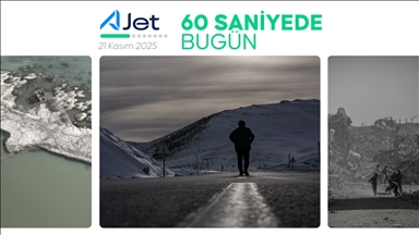 60 saniyede bugün (21 Kasım 2025)