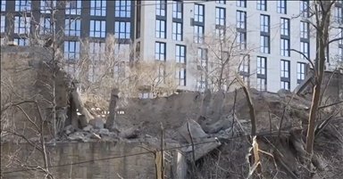 روسیه: سفارت آذربایجان در کی‌یف بر اثر اشتباه پدافند اوکراین آسیب دید