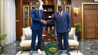 أمير قطر يبحث مع رئيس الكونغو الديمقراطية تعزيز التعاون الاقتصادي