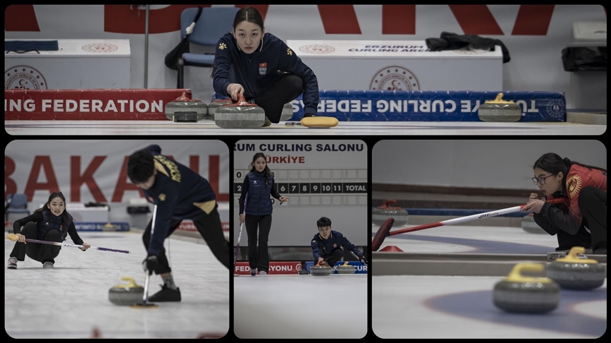 Kırgızistan Curling Milli Takımı antrenöründen milli sporculara övgü