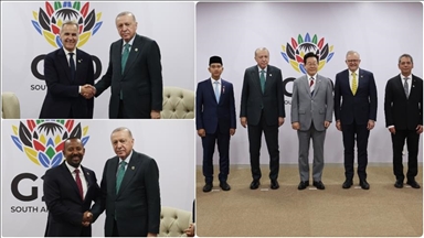 Президент Эрдоган провел встерчи с мировыми лидерами на полях G20