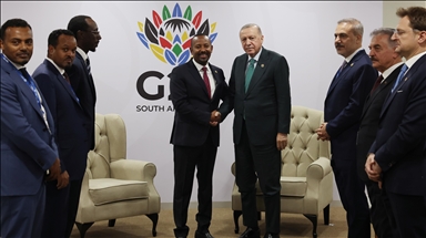 Президент Эрдоган провел встречу с премьер-министром Эфиопии Абием Ахмедом Али