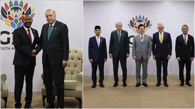 Cumhurbaşkanı Erdoğan'dan G20 Liderler Zirvesi kapsamında diplomasi trafiği