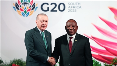 Президент Эрдоган принял участие в официальной церемонии приветствия саммита лидеров G20