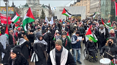 Hundreds in Sweden protest Israeli attacks on Gaza despite ceasefire