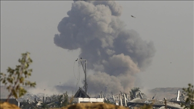 Heavy Israeli bombardment targets residential buildings in southern, northern Gaza