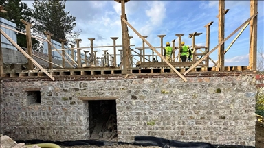 Edirne'deki Muradiye Mevlevihanesi'nin ihyasına yönelik çalışmalar sürüyor