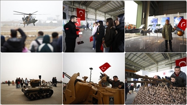 Türkiye'nin göz bebeği yerli ve milli silah sistemleri Malatya'da görücüye çıktı